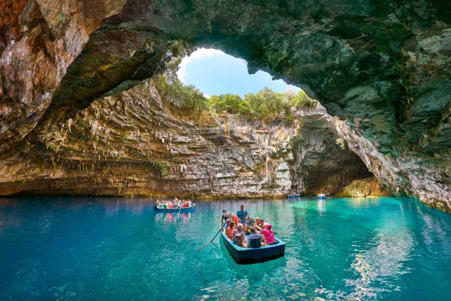 Melissani Cave